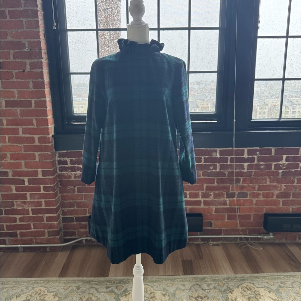 Tuckernuck Blue A-Line Long Sleeve Dress
